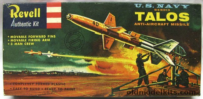 Revell 1/40 Bendix Talos SAM-N-6  RIM-8 - US Navy Missile 'S' Issue, H1808-79 plastic model kit